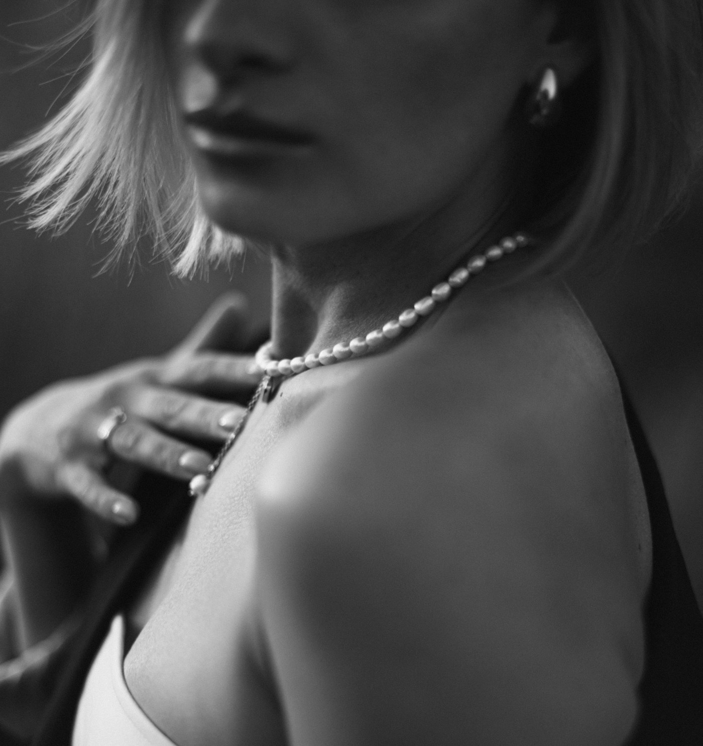 Solar Pearl Studs